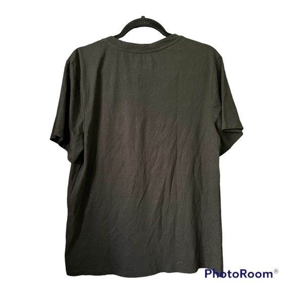 Rae Dunn Hubby T shirt black size large - Picture 2 of 3